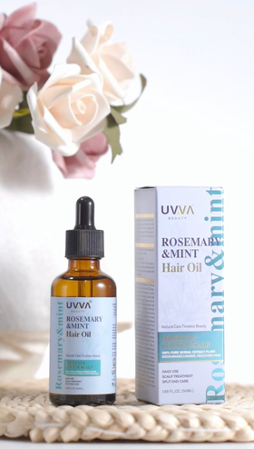 UVVA Beauty Rosemary & Mint Hair Oil